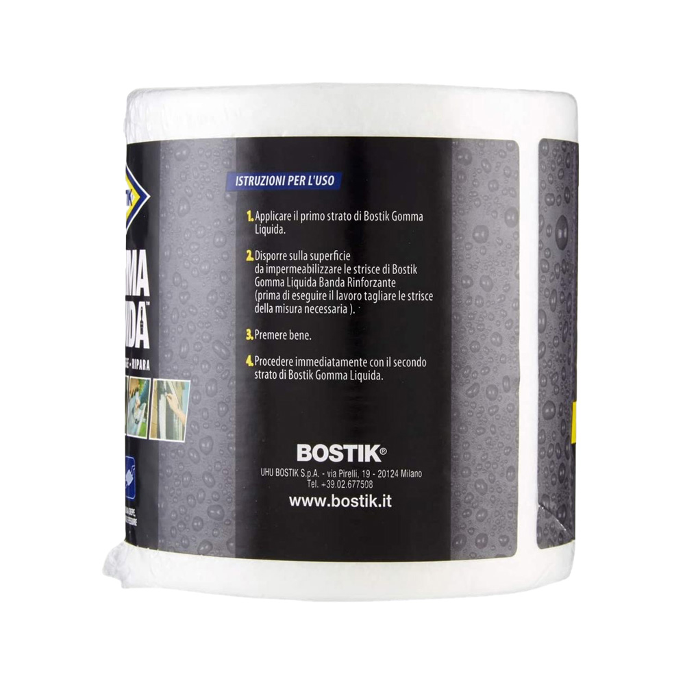 Banda Rinforzante Gomma Liquida BOSTIK 10 cm x 10 mt